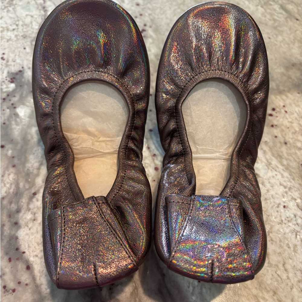 Storehouse Flats - Holographic Ballet Flats - new - size 9